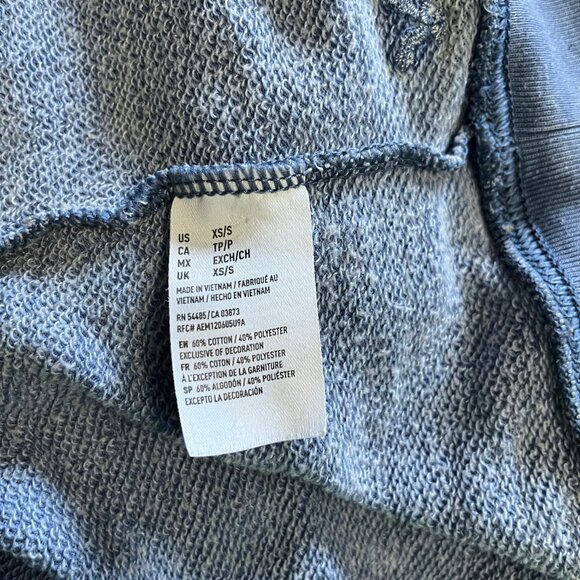 American Eagle Outfitters Lightweight Tunic Jegging Sweatshirt Size XS/S - Picture 4 of 4